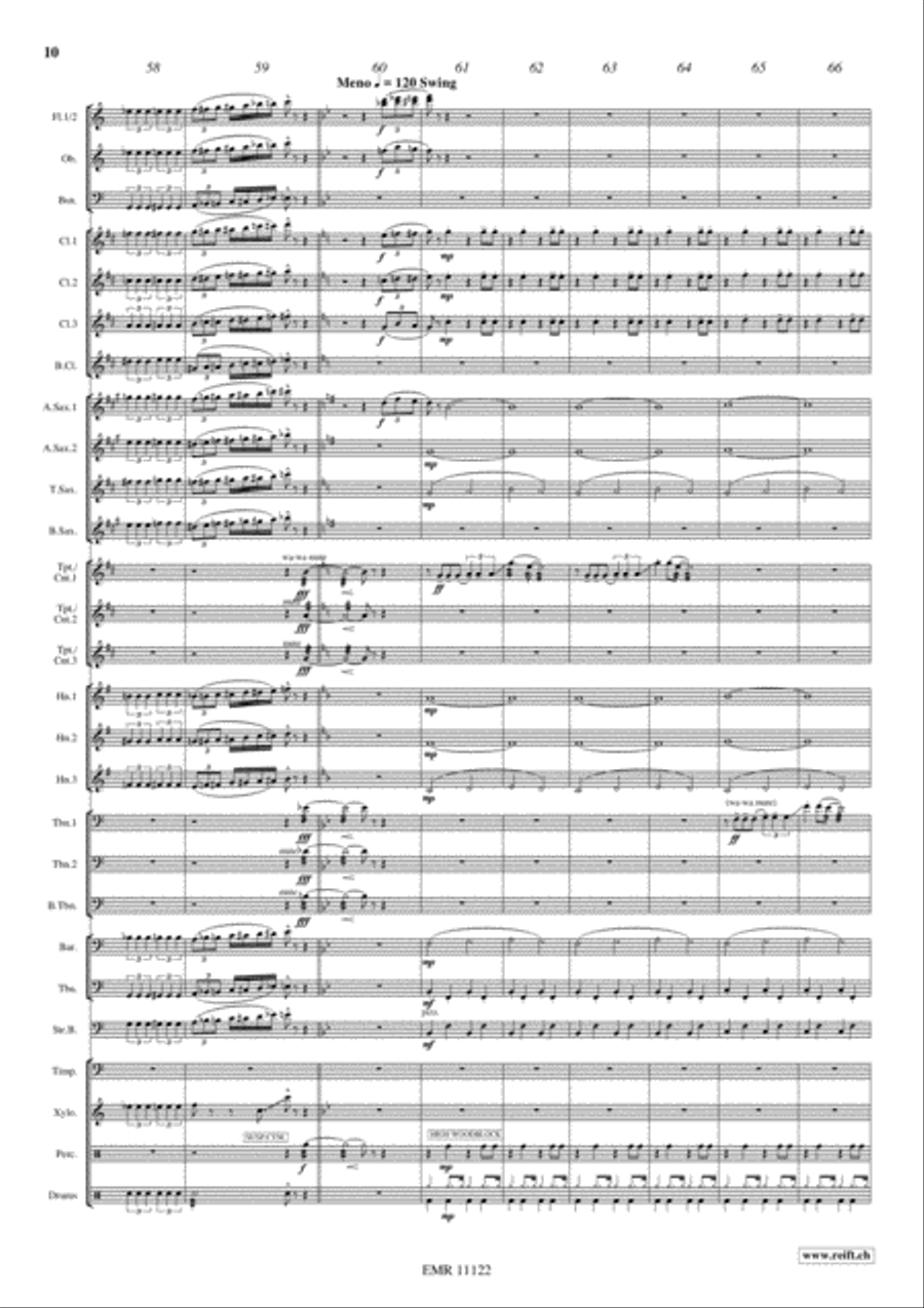 Tom And Jerry Concert Band scores gallery preview page 11
