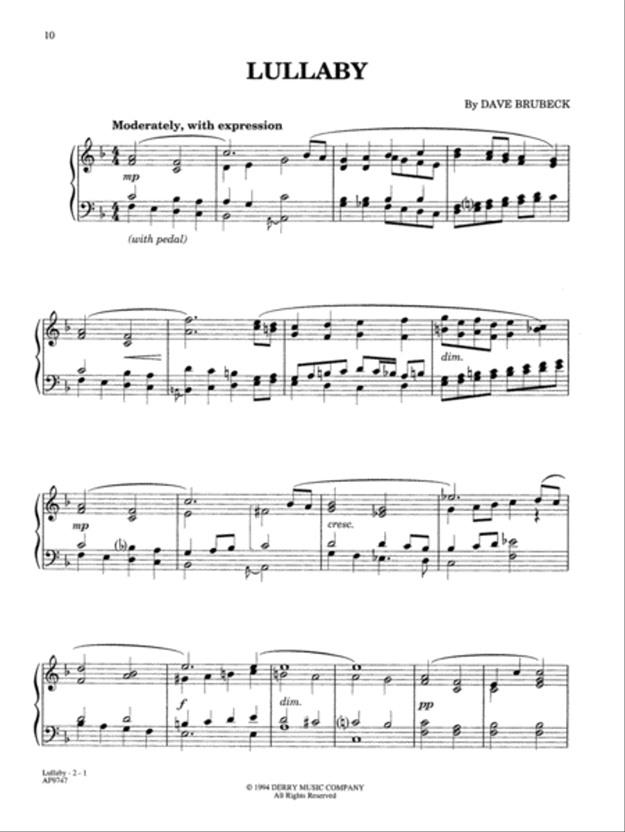 Nocturnes Nocturnes Piano Solo scores gallery preview page 3