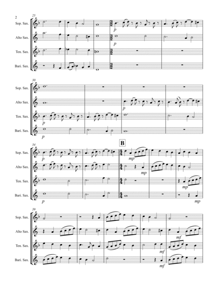 Gabrieli – Canzoni per sonare (for Saxophone Quartet SATB or AATB) image number null