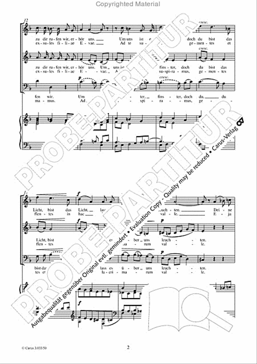Gott, gib uns Frieden 3-Part scores gallery preview page 3