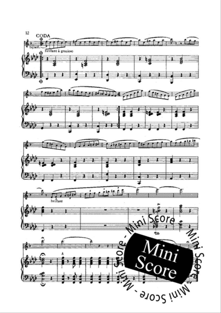 Concert Piece E-Flat Clarinet scores gallery preview page 15