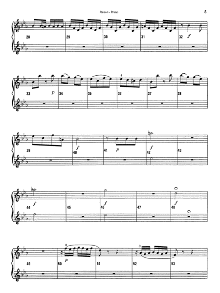 Wind Serenade - Piano Quartet (2 Pianos, 8 Hands)