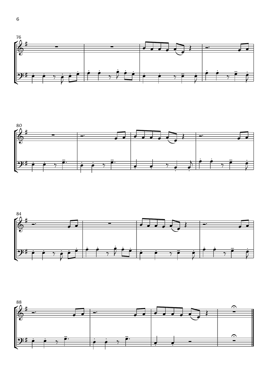 Lunch Trombone Duet scores gallery preview page 6