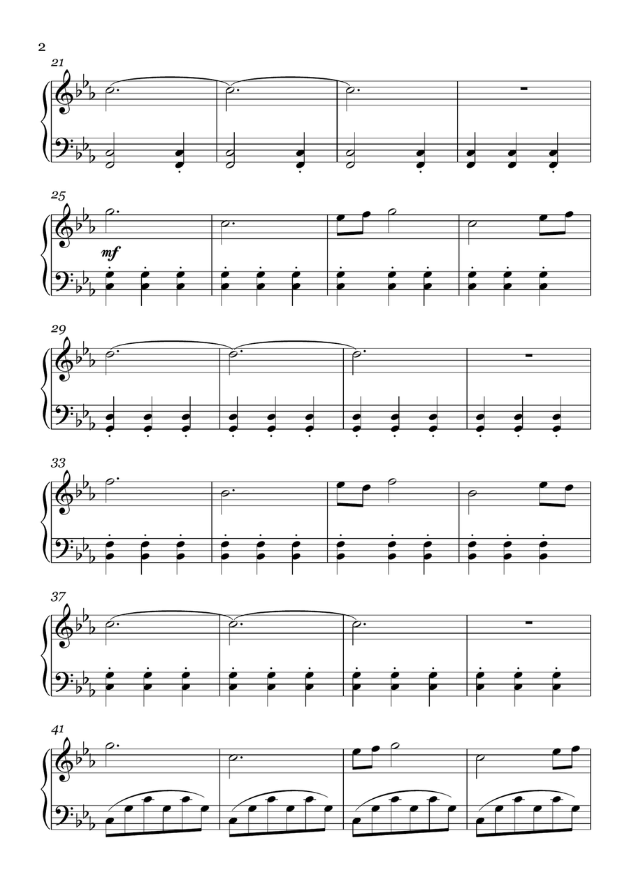 Game Of Thrones Easy Piano scores gallery preview page 3