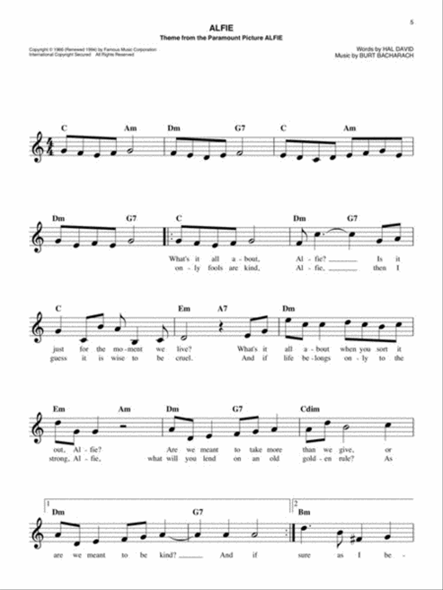 The Easy Fake Book Piano scores gallery preview page 3