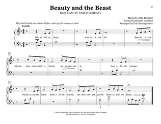 Beauty And The Beast (arr. Eric Baumgartner)