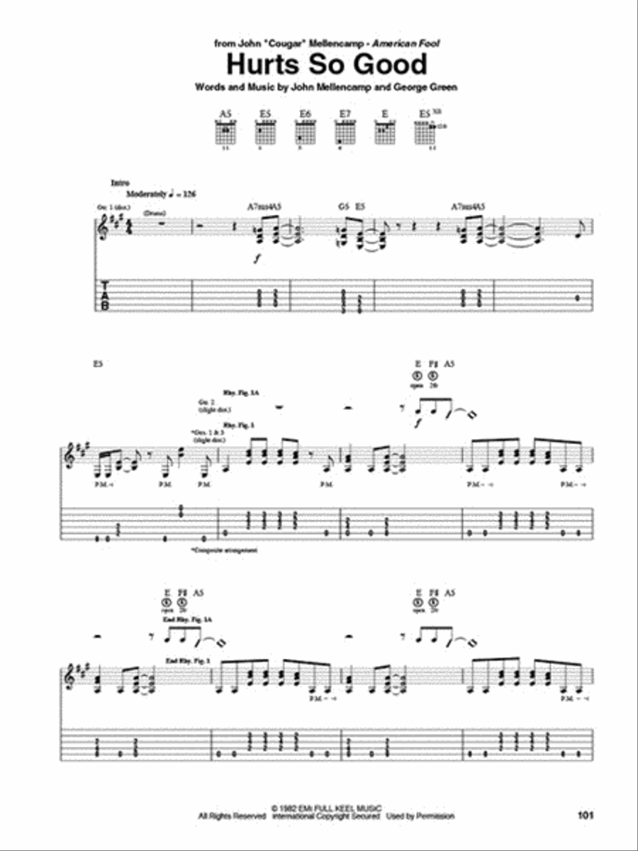Classic Rock Guitar Bible – 2nd Edition Electric Guitar scores gallery preview page 3