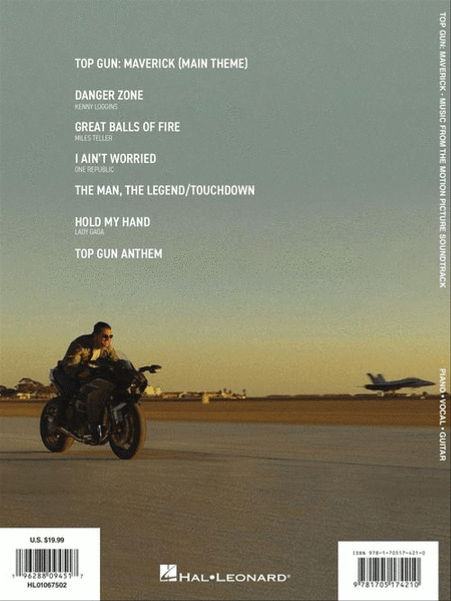 Top Gun: Maverick Piano, Vocal, Guitar scores gallery preview page 6