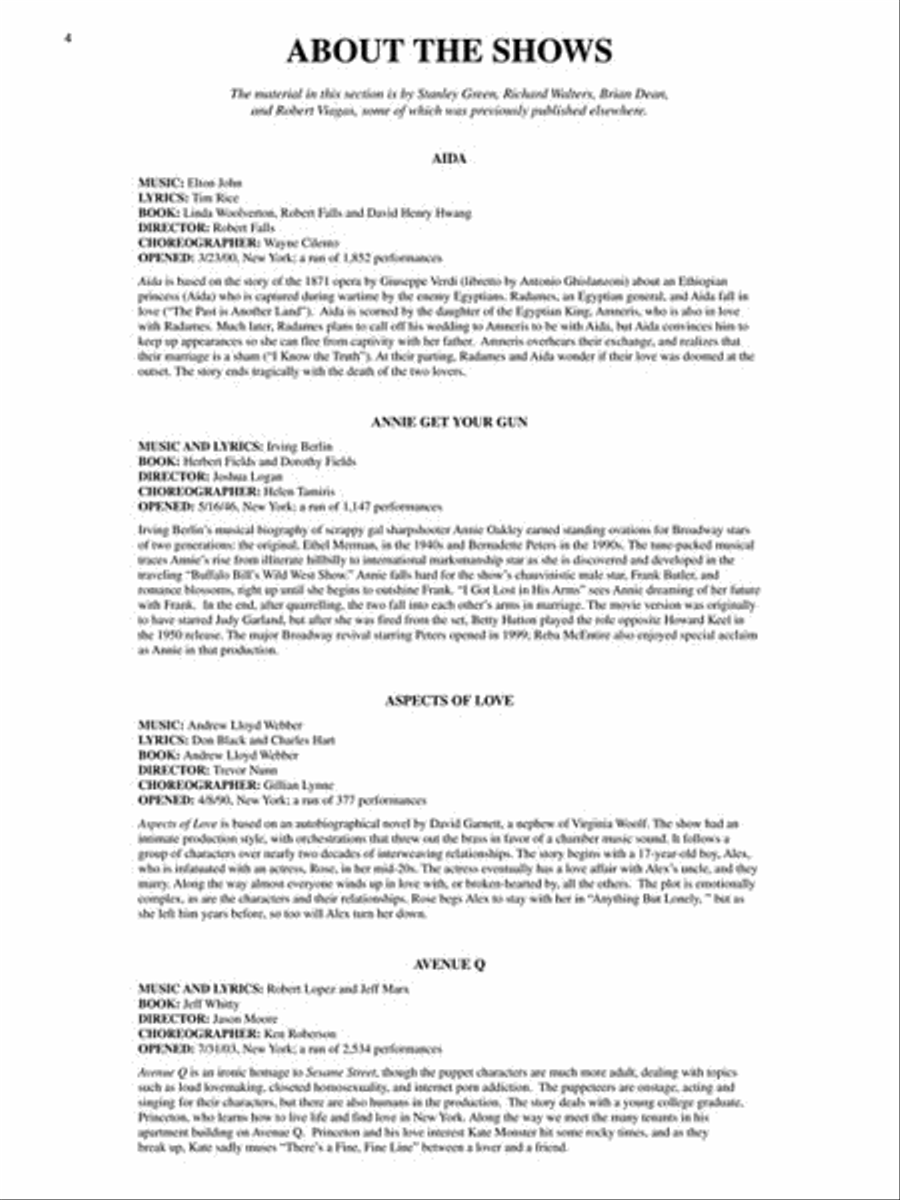 The Singer's Musical Theatre Anthology - Volume 4 - Mezzo-Soprano Mezzo-Soprano Voice scores gallery preview page 4