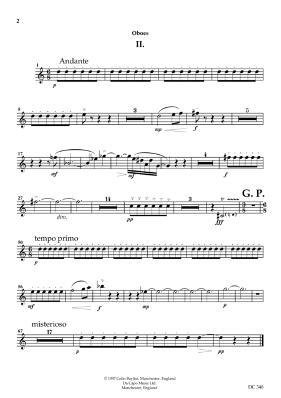 Conversation Concerto No.4 for viola and orchestra [set of parts] Full Orchestra scores gallery preview page 6