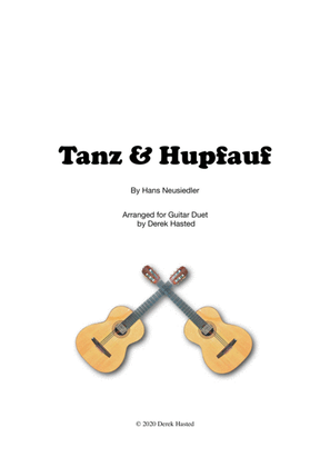 Tanz & Hupfauf (Dance of the Washerwoman+Hupfauf) - 2 guitars