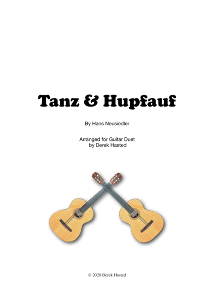 Tanz & Hupfauf (Dance of the Washerwoman+Hupfauf) - 2 guitars image number null