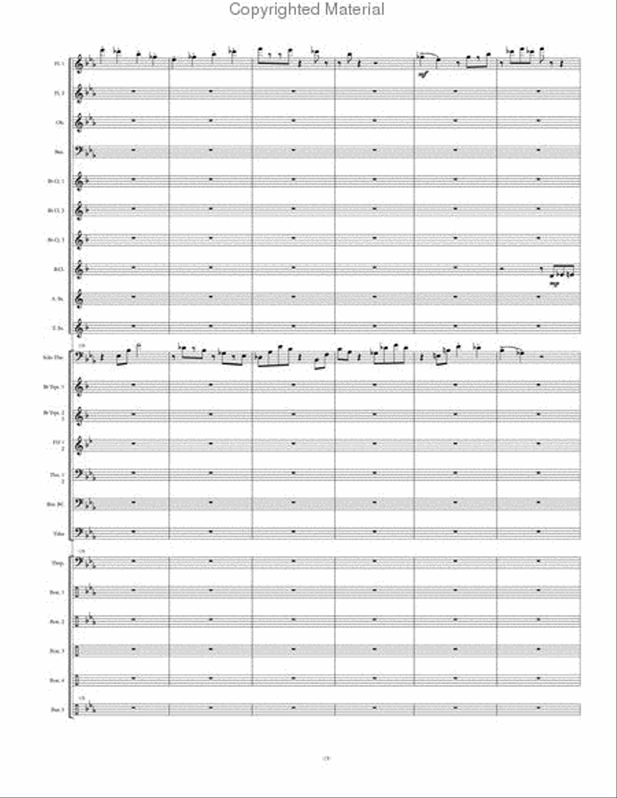 Seminar Concert Band scores gallery preview page 20