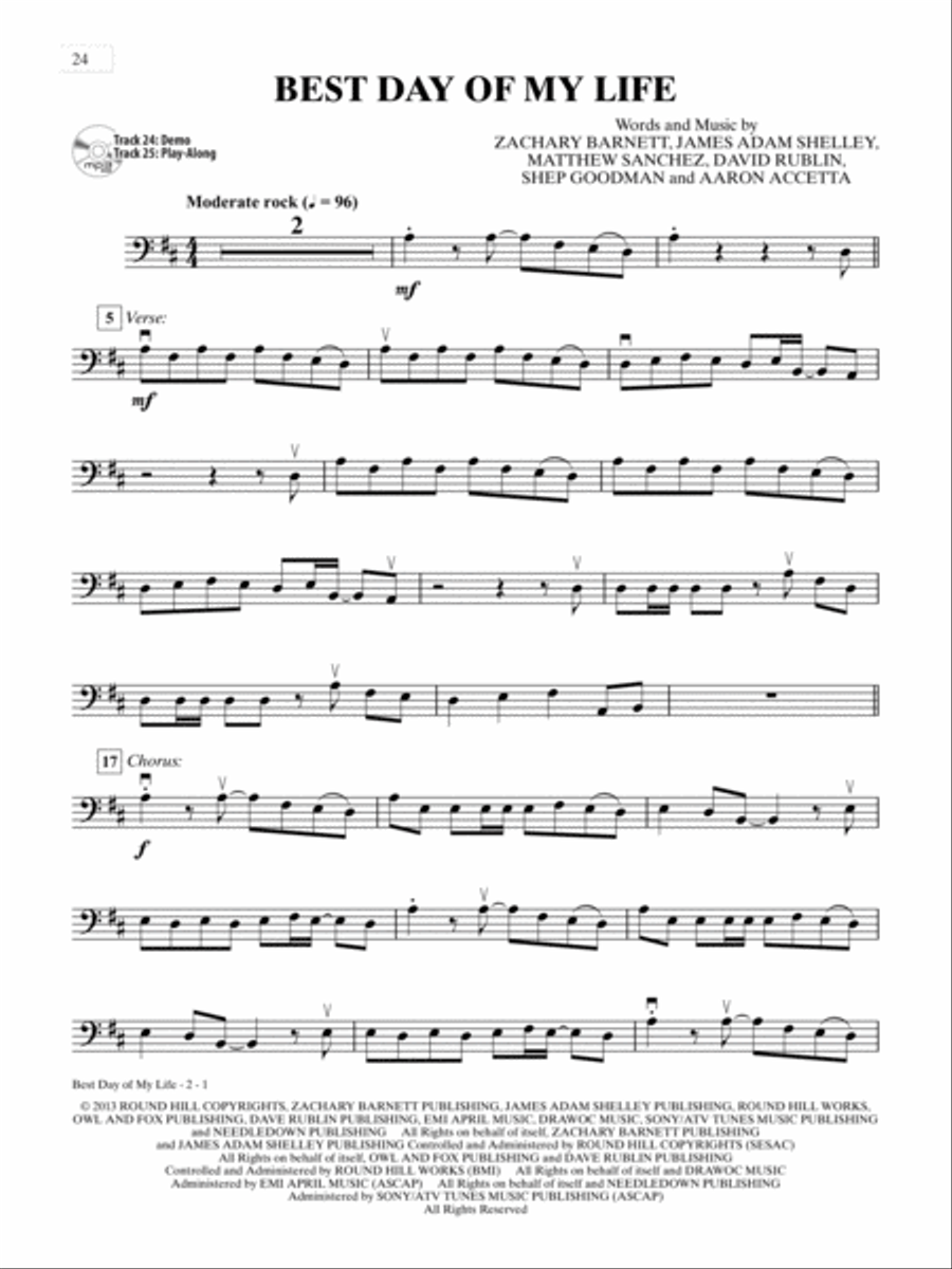 Easy Pop & Rock Hits Instrumental Solos for Strings String Orchestra scores gallery preview page 3