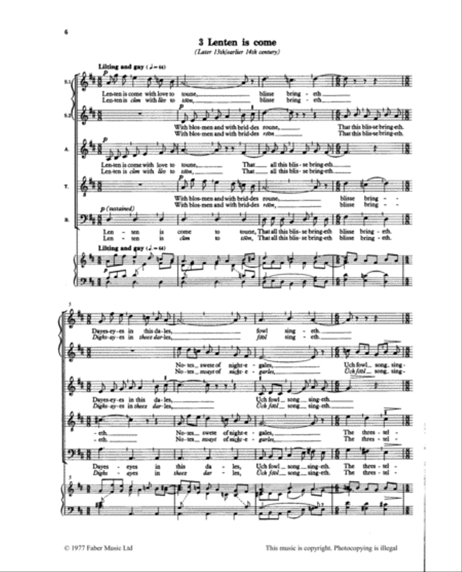 Sacred and Profane Sacred and Profane 4-Part scores gallery preview page 3