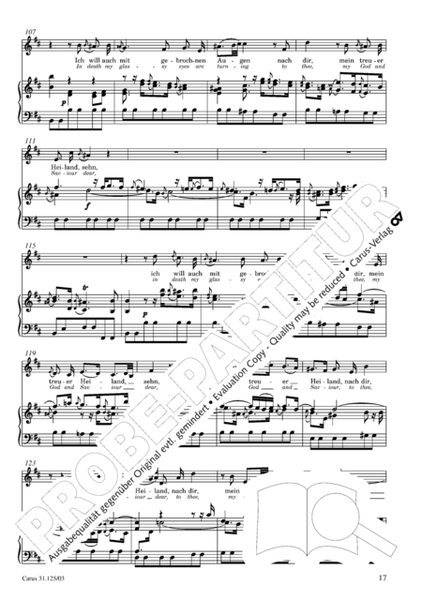 Mit Fried und Freud fahr ich dahin by Johann Sebastian Bach ATB - Sheet Music
