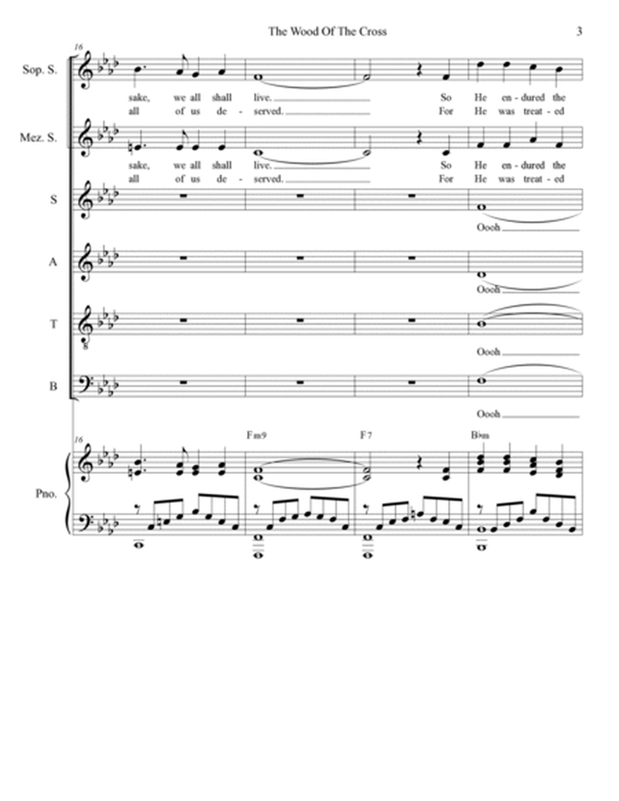 The Wood Of The Cross (2 solos with SATB) image number null