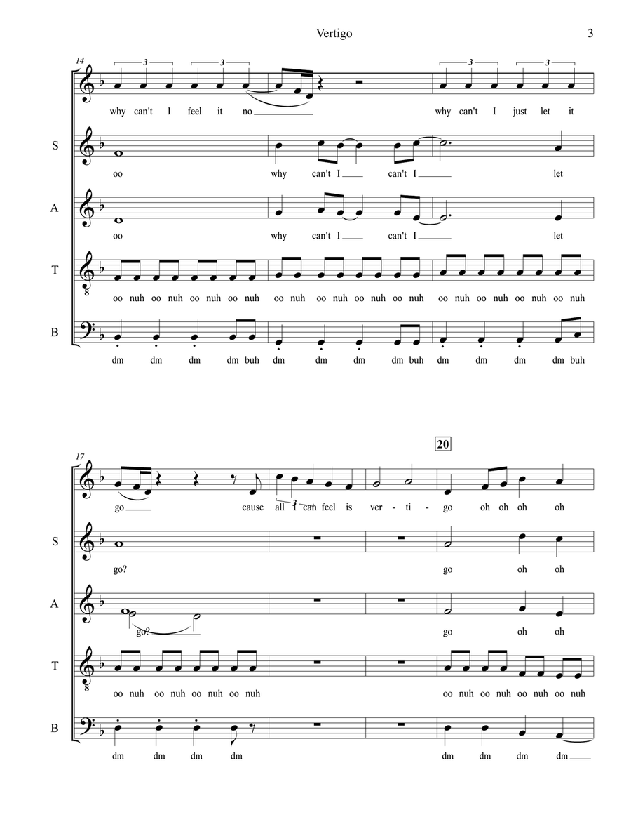 Vertigo 4-Part scores gallery preview page 3
