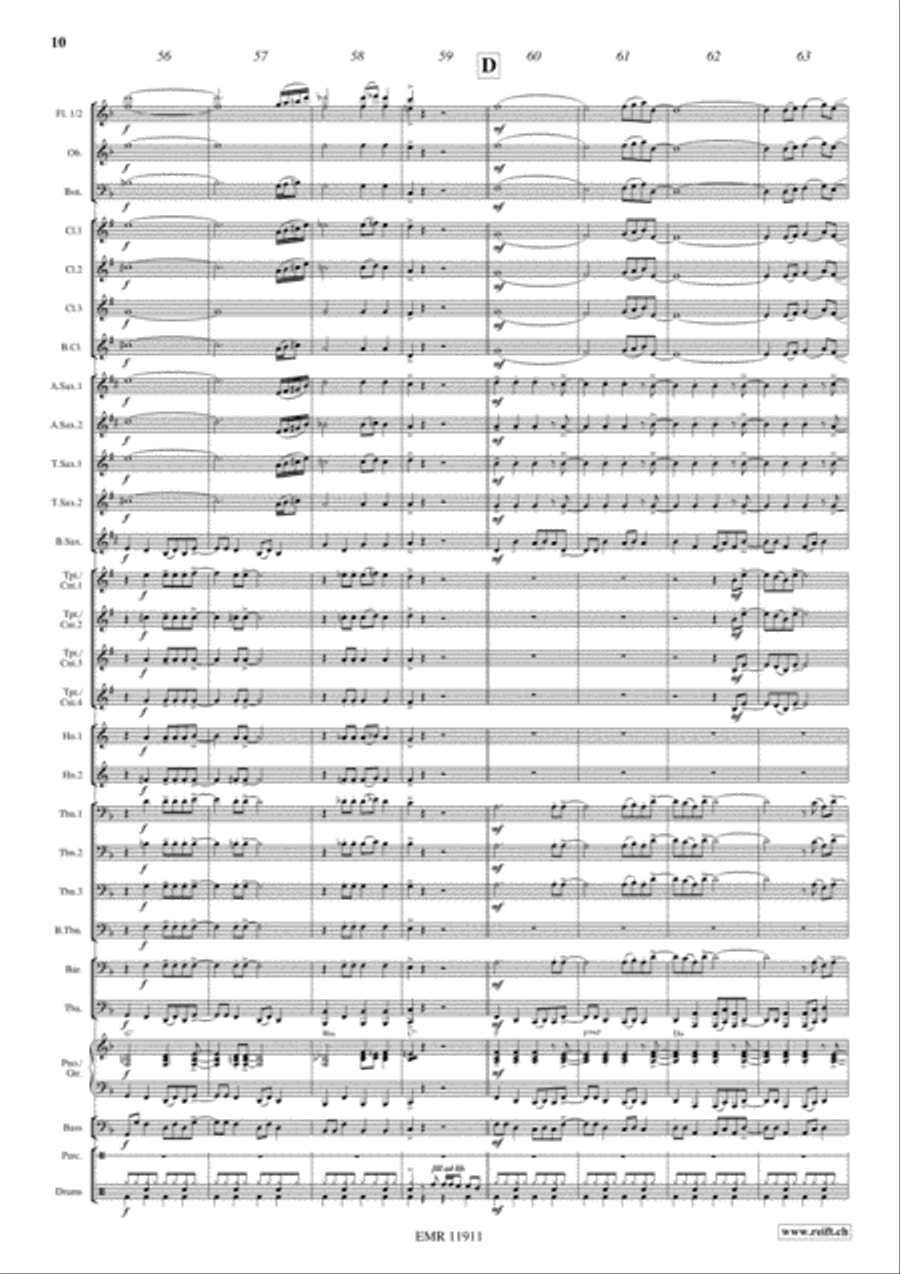 You're The First, The Last, My Everything Concert Band scores gallery preview page 10