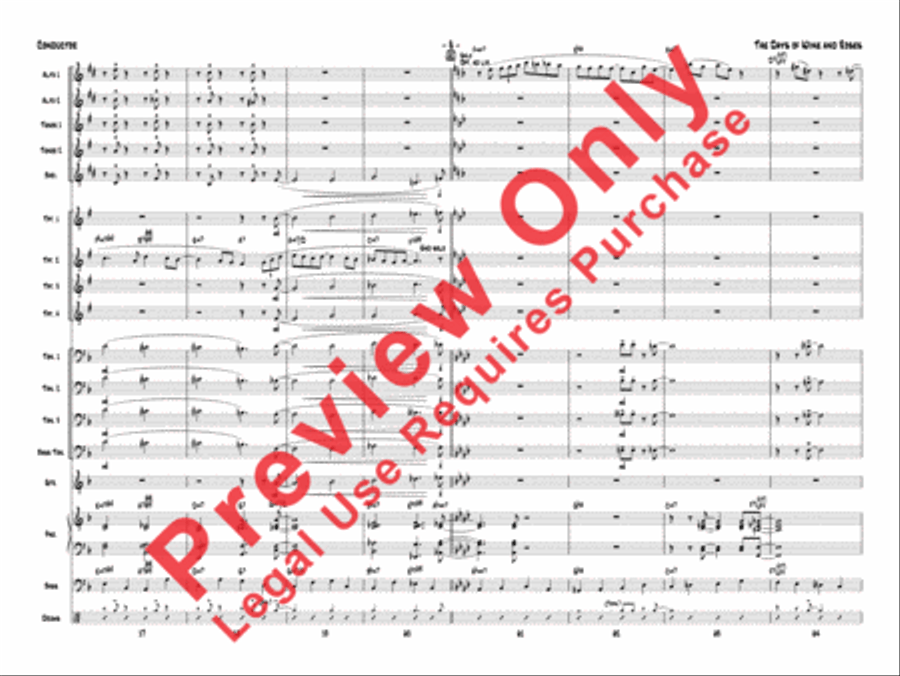 The Days of Wine and Roses Jazz Ensemble scores gallery preview page 27