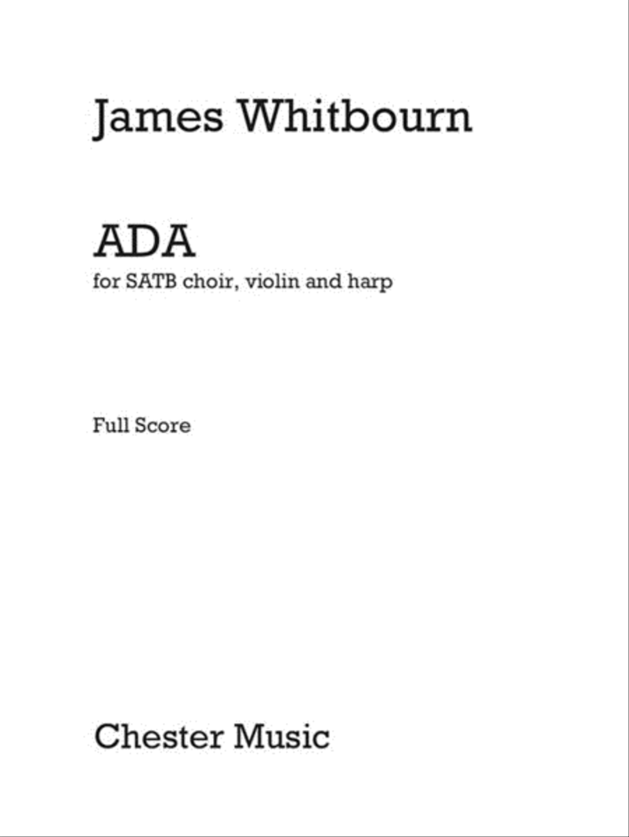 Ada Choir scores gallery preview page 1