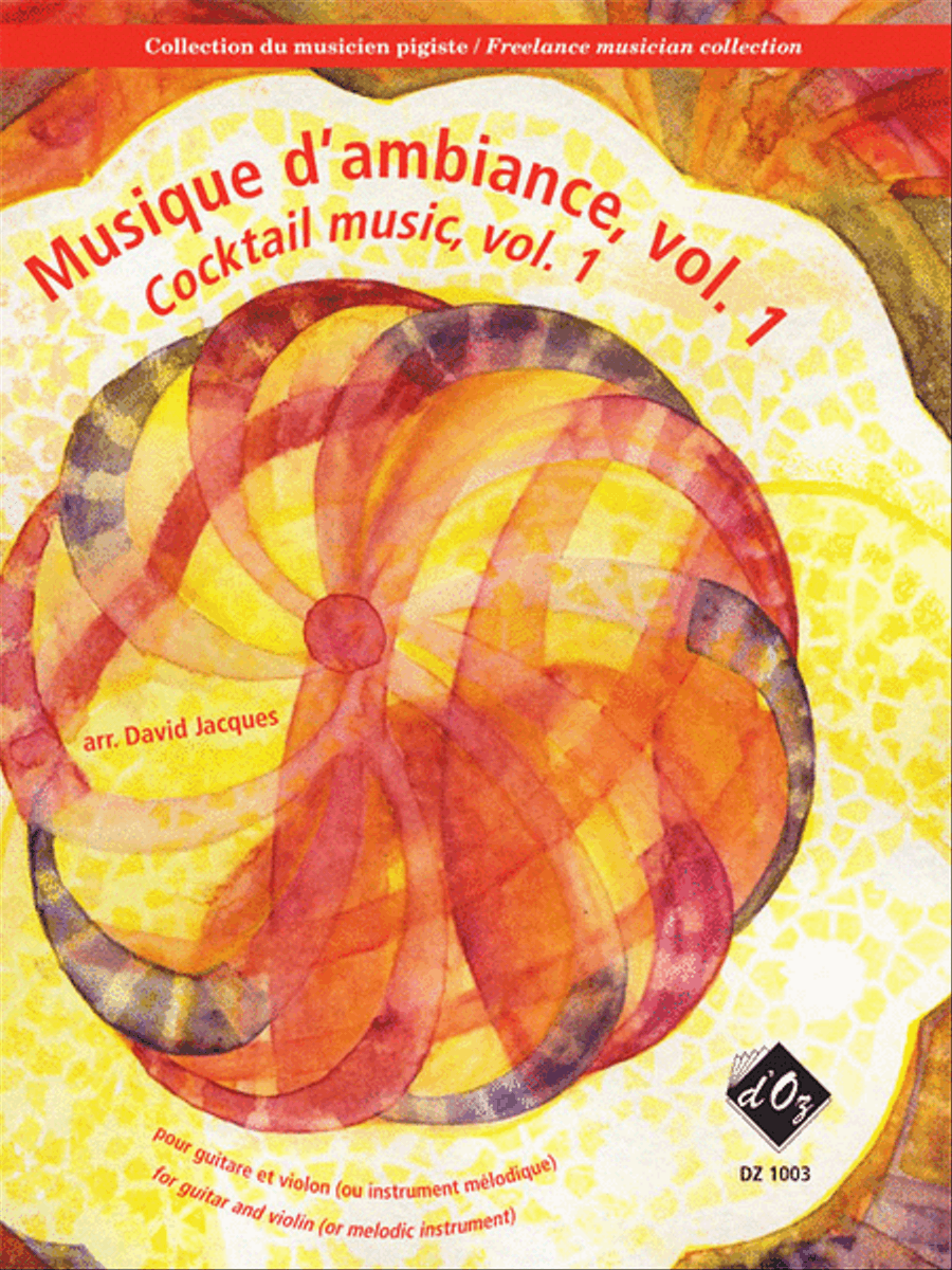 Collection du musicien pigiste, Musique d'ambiance, vol. 1 Violin scores gallery preview page 1