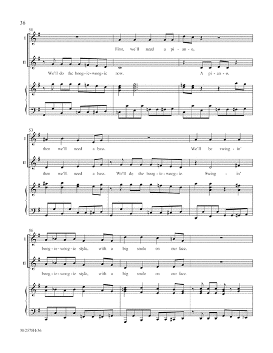 The World of Rhythm Unison Choir scores gallery preview page 37
