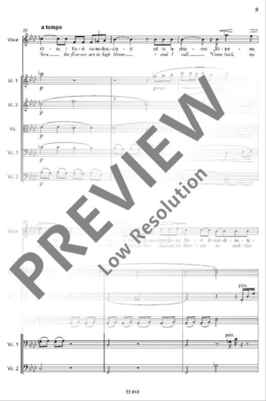 Il richiamo Cello scores gallery preview page 8
