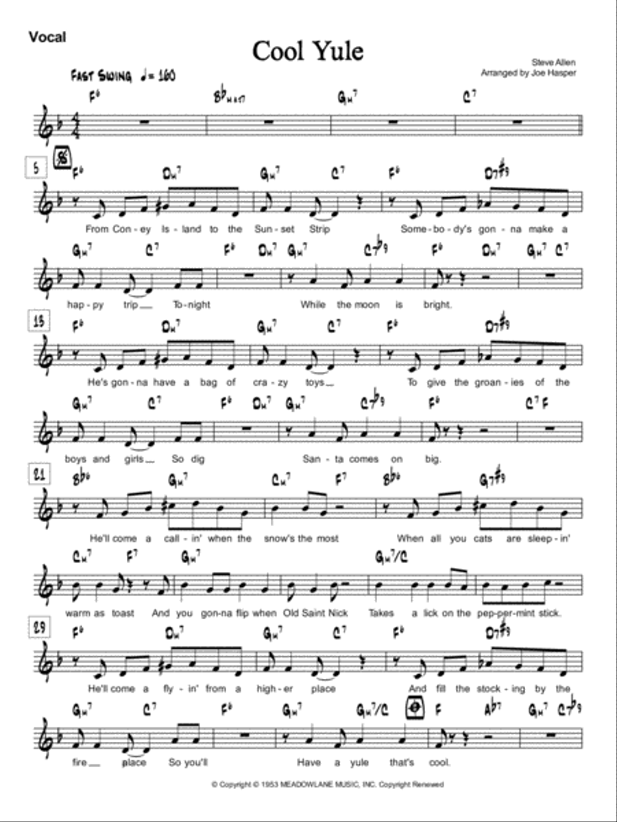 Cool Yule Small Ensemble scores gallery preview page 5
