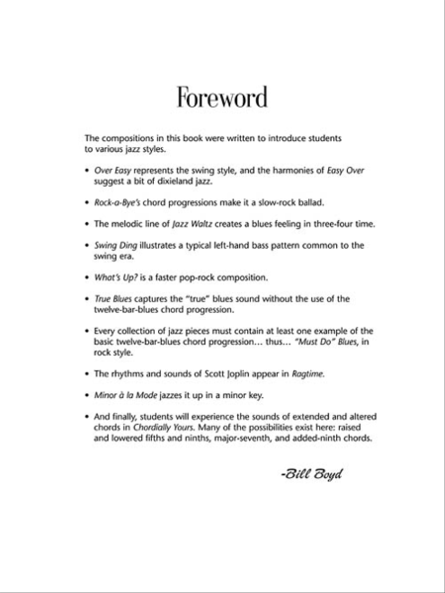 Jazz Bits (And Pieces) Piano Method scores gallery preview page 3