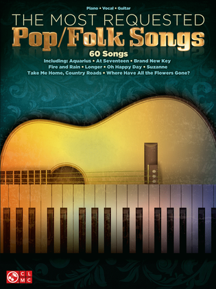 Book cover for The Most Requested Pop/Folk Songs
