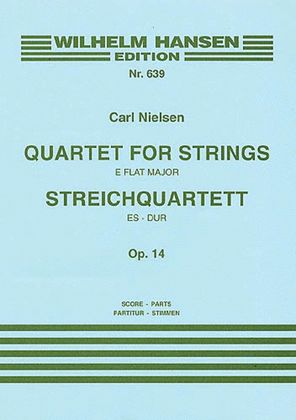 Quartet for Strings No. 3 in E Flat Op. 14