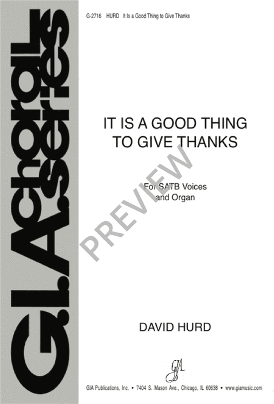 It Is a Good Thing to Give Thanks Divisi scores gallery preview page 2