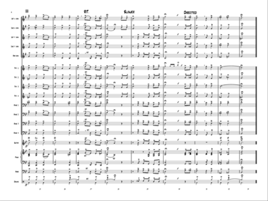 The Star Spangled Banner Jazz Ensemble scores gallery preview page 5