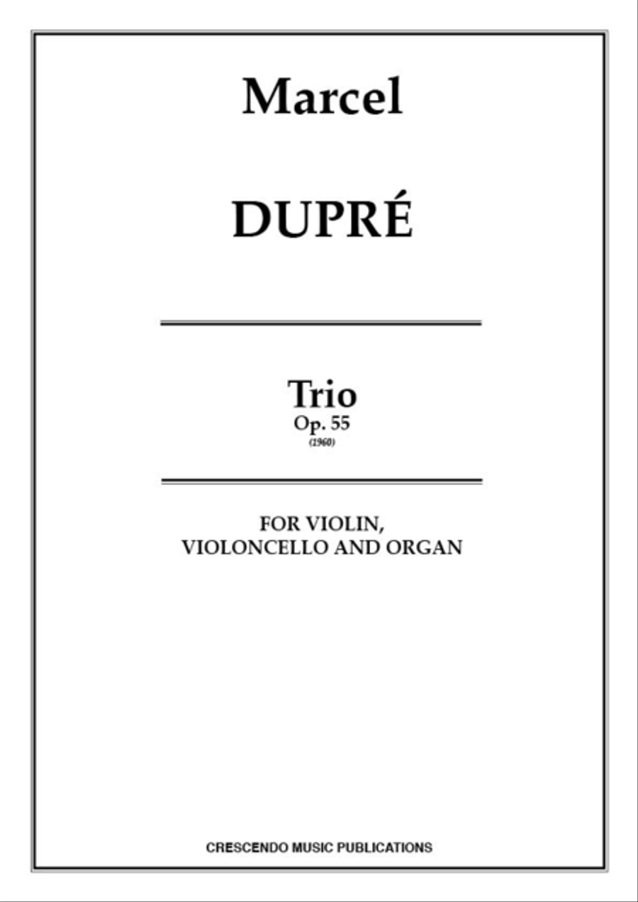 Trio, Op. 55 Cello scores gallery preview page 1