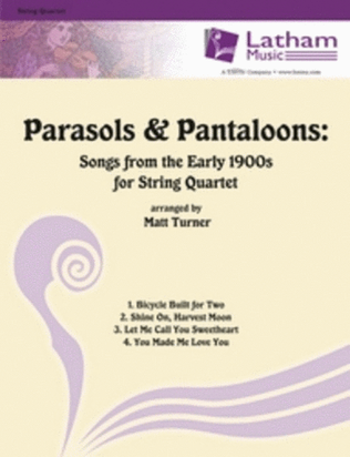 Parasols And Pantaloons String Quartet Parts