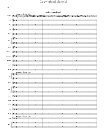 Concerto for Tuba and Wind Band - STUDY SCORE ONLY image number null