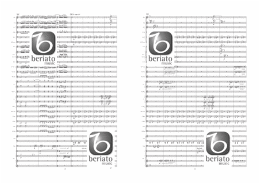 Symphony No. 2: States Of Mind, Opus 87 Concert Band scores gallery preview page 8