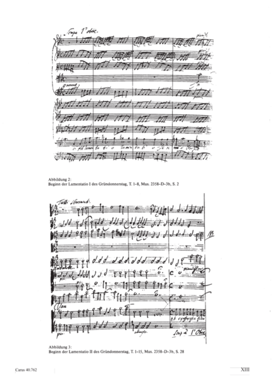 Lamentationes pro Hebdomada Sancta Score scores gallery preview page 13
