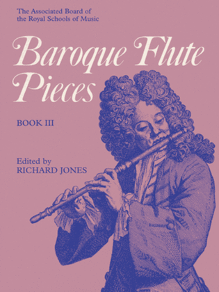 Baroque Flute Pieces, Book III