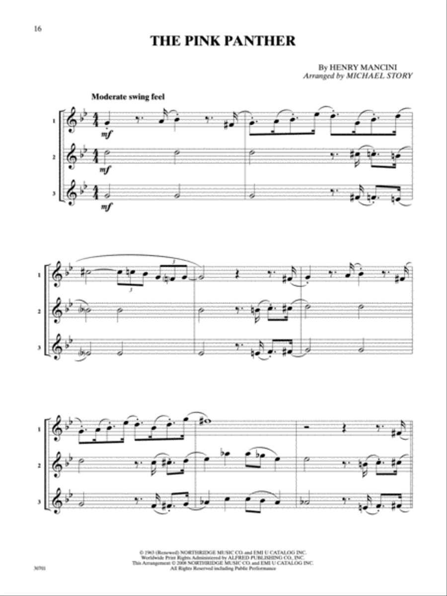 Pop Trios for All Small Ensemble scores gallery preview page 5