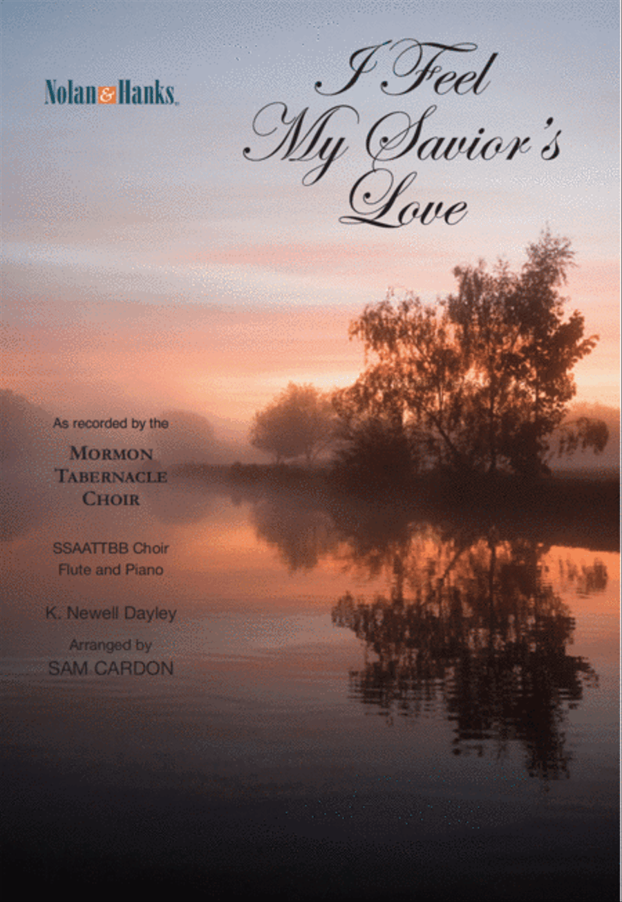 I Feel My Savior's Love - SSAATTBB, Flute & Piano SSAATTBB scores gallery preview page 1