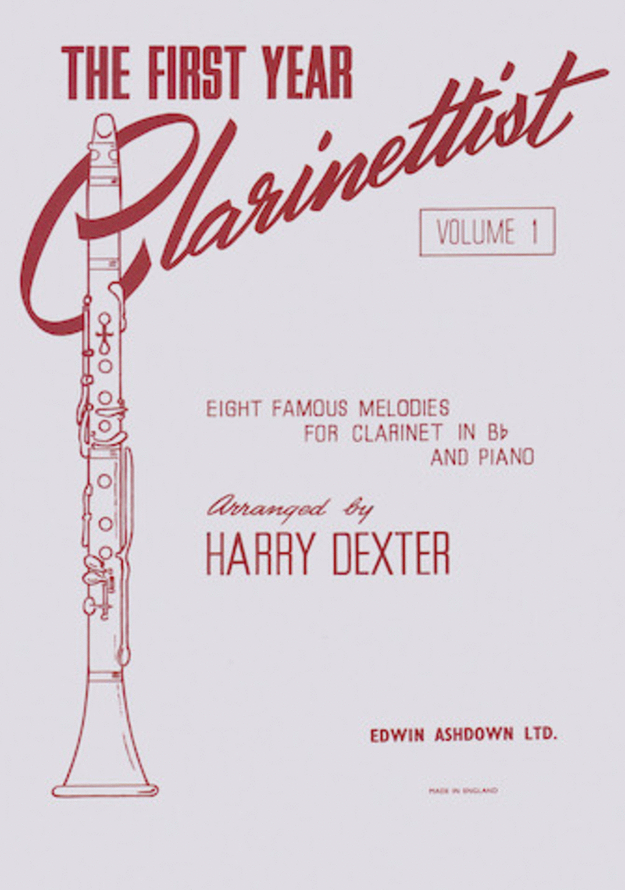 The First Year Clarinettist - Volume 1 Clarinet Solo scores gallery preview page 1