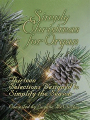 Book cover for Simply Christmas for Organ