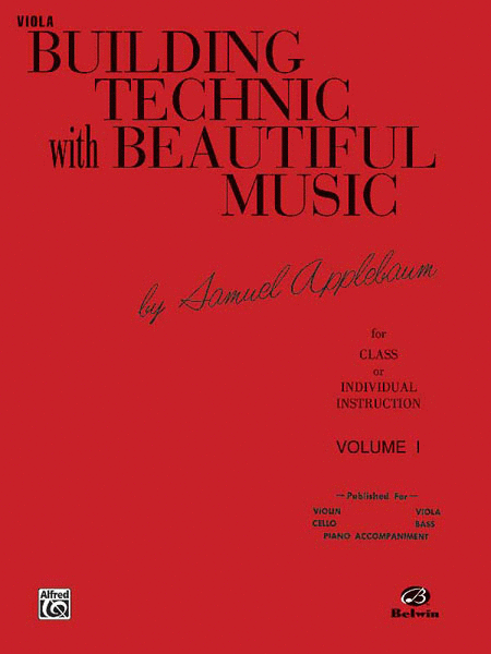 Building Technic with Beautiful Music - Volume I (Viola)