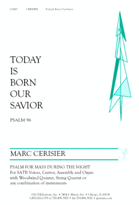 Today Is Born Our Savior - Full Score and Parts