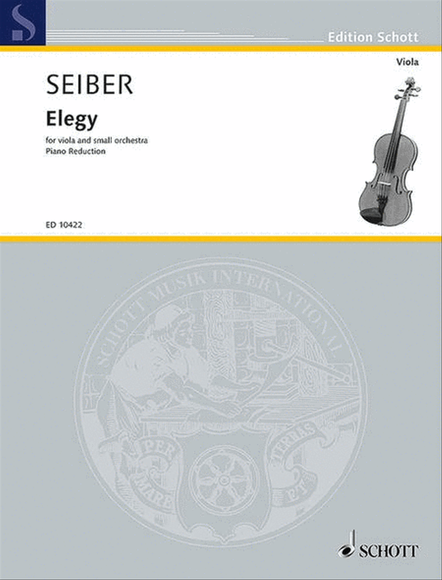Elegy Viola scores gallery preview page 1