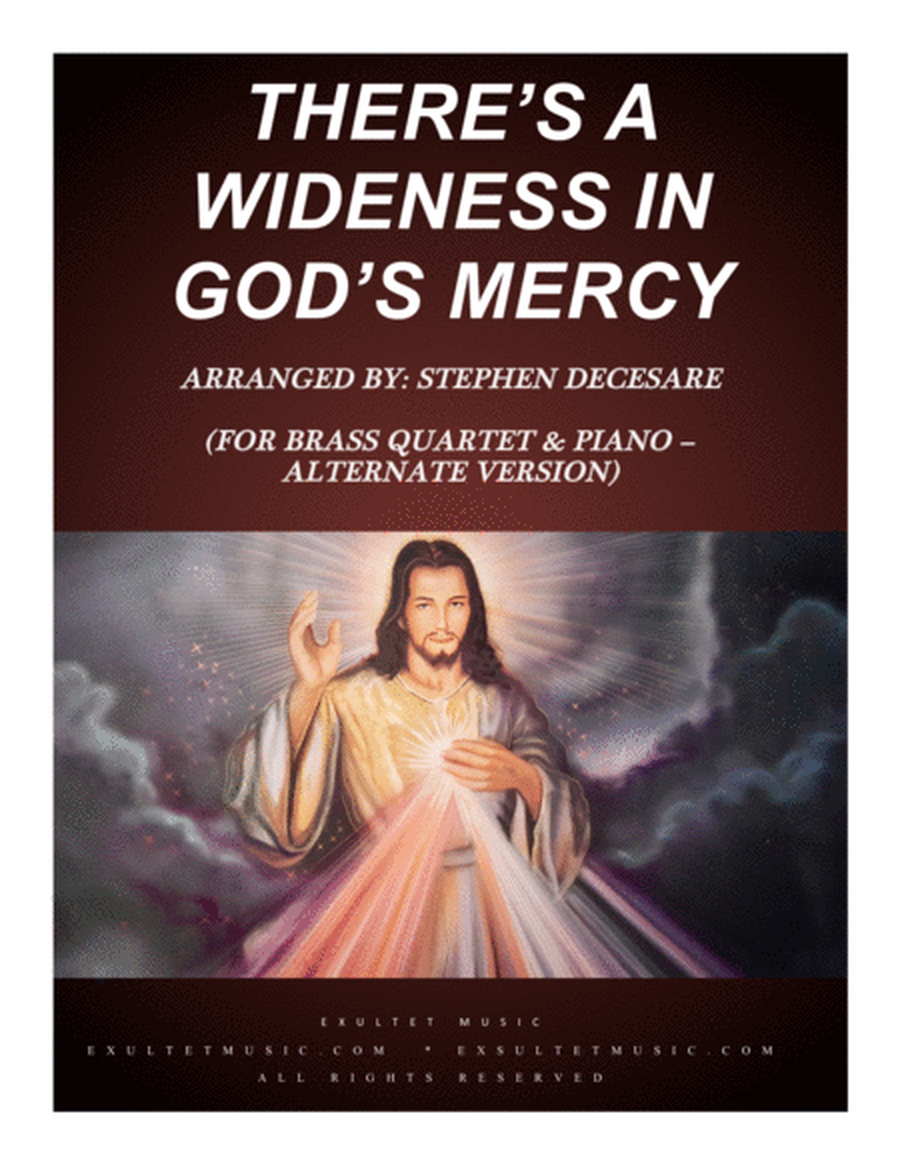 There's A Wideness In God's Mercy (for Brass Quartet and Piano - Alternate Version) image number null