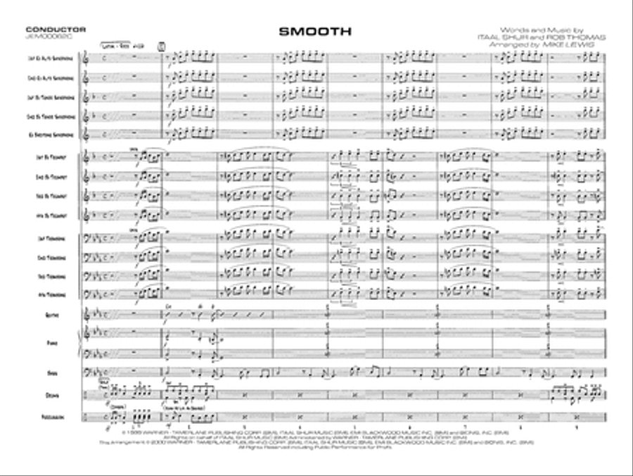 Smooth Smooth Jazz Ensemble scores gallery preview page 3