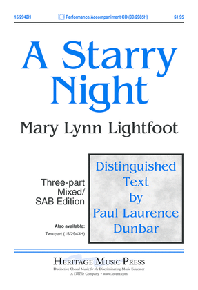 Book cover for A Starry Night